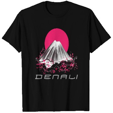 Discover Climber Denali Mountain Mountaineer Hike Alaska Trail T-Shirts