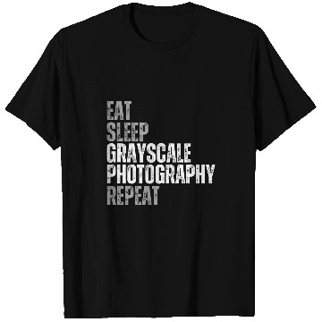 Discover Grayscale Photography T-Shirts