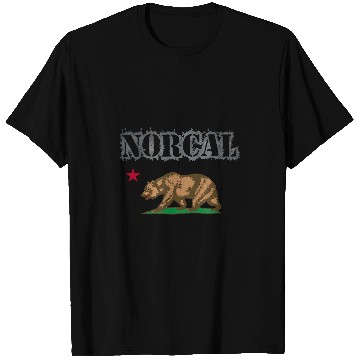 Discover Bear Pet Norcal Northern californias Bear With Star 3 T-Shirts