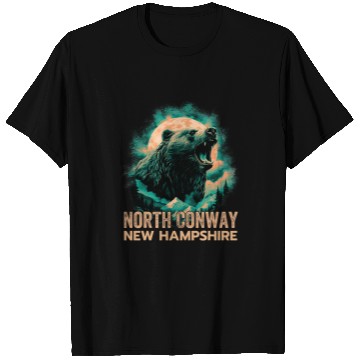 Discover Bear Pet North Conway North Conway New Hampshire Bear North Conway T-Shirts