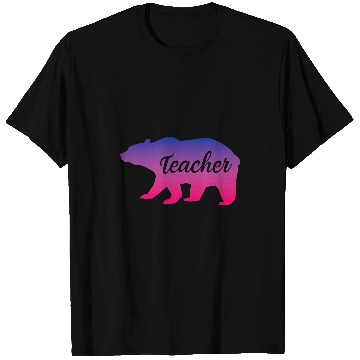 Discover Bear Pet Bisexual Teacher Bear LGBTQ Bisexual Pride T-Shirts