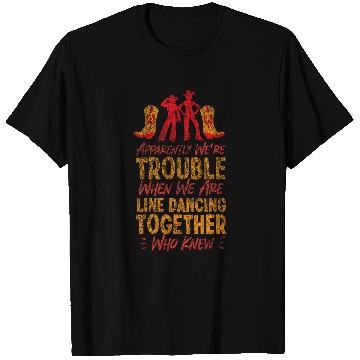 Discover Line Dancing Dance Teacher Friends Besties Buddies T-Shirts