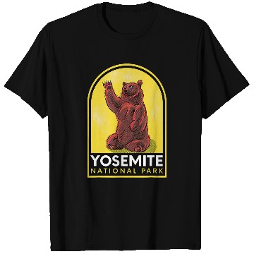 Discover Bear Pet Yosemite National Park Bear 1 T-Shirts