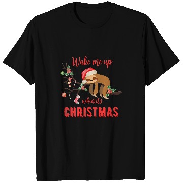 Discover Sloth Pet for Christmas sleep T-Shirts
