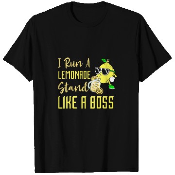 Discover I Run Like A Boss Lemon Lover Lemon Juice Lemonade Stand T-Shirts