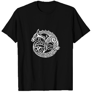 Discover Fenrir Celtic Knot Viking Inspired T-Shirts