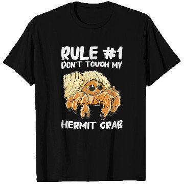 Discover Coastal Hermit Crab Lover Hermit Crab Habitat Designer T-Shirts