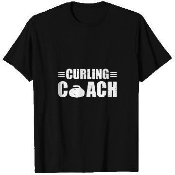 Discover Curling Coachs Curling Stone Curling Game Team Strategy Lover 21 T-Shirts