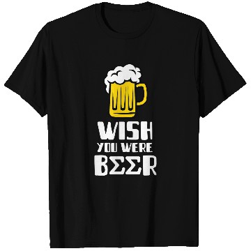 Discover Beer Fun Fraternity Greek WISH YOU WERE BEER Sigma T-Shirts