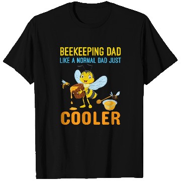 Discover Cool Beekeeping Art Men Dad Bee Hive Keeping Honey Beekeeper T-Shirts