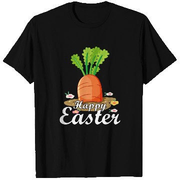Discover Happy Easter Day Carrot Bunny Design thanksgiving T-Shirts