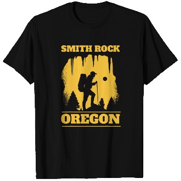 Discover Hiking Trail Smith Rock Oregon Souvenir Mountain T-Shirts