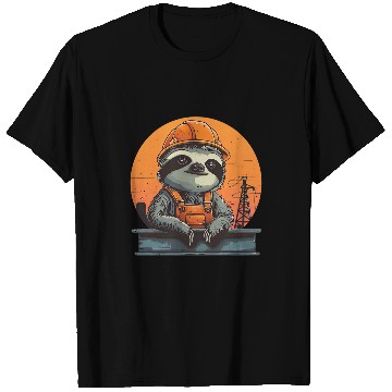 Discover Sloth Pet Ironworker T-Shirts