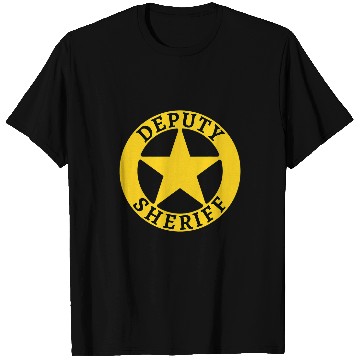 Discover Deputy Sheriff Law Enforcement Police Cop Halloween Costume T-Shirts
