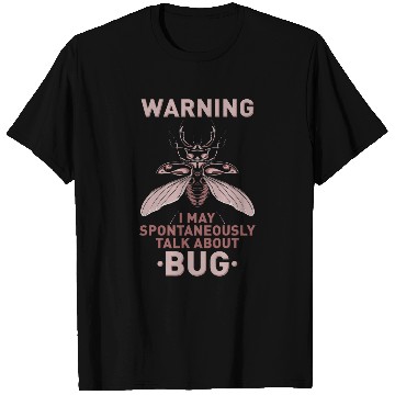 Discover Cool Bug For Men Women Insect Lady Bug Lover Moth Entomology T-Shirts