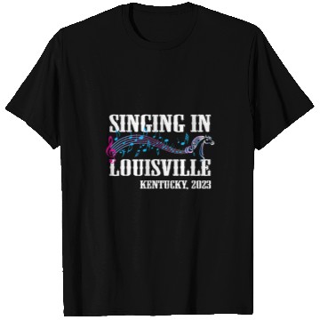 Discover Hairdresser Job Singing in Louisville Kentucky Barbershop Music Lover T-Shirts