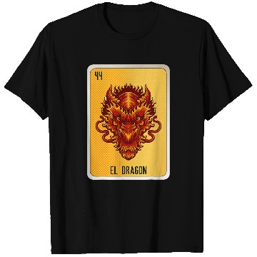 Discover Dragon Pet El Dragon Mexican Slang Chicano Bingo Cards T-Shirts