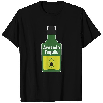 Discover Wines Fun Bottle of Avocado Tequila T-Shirts