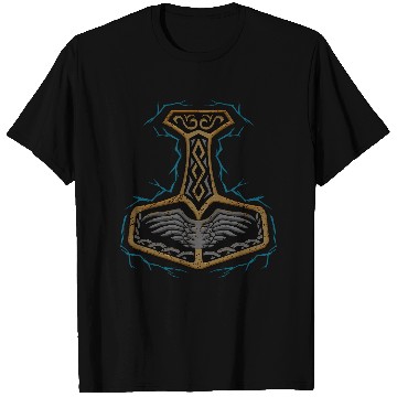Discover Mjolnir Hammer God of Thunder Thor T-Shirts