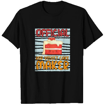 Discover Officially Red Velvet Cake Maker Cooking Chef T-Shirts