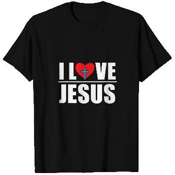 Discover Christian Prayer Jesus Christ Devotee I Love Jesus T-Shirts