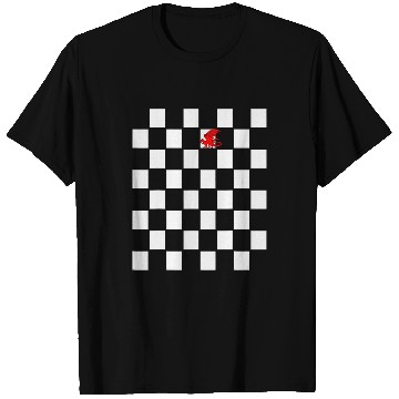 Discover Dragon Pet Ska Music Punk Checkerboard T-Shirts