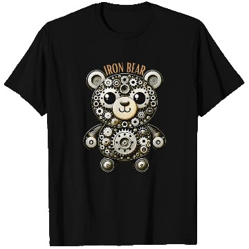 Discover Bear Pet Custom Mechanical Bear Design Agenerated Softstyle Men Women T-Shirts