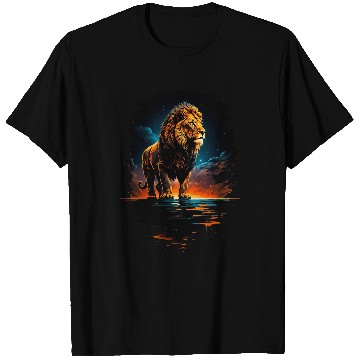 Discover Lion Pet Powerful And Courageous Lion Great Lion 3 T-Shirts