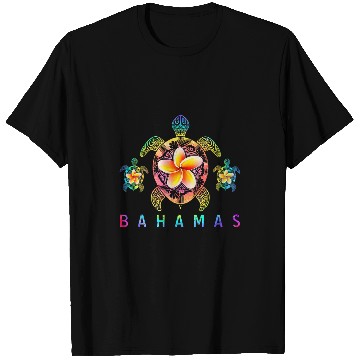 Discover Turtle Pet Bahamas Trip 2024 Tie Dye Sea Turtle Summer Vacation 0013 T-Shirts
