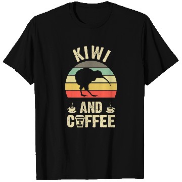 Discover Coffee Fun I like Kiwi Coffee Funny vintages bird theme lover T-Shirts