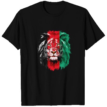 Discover Lion Pet Afghanistan Flag Lion frees Afghanistan T-Shirts