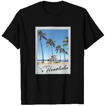 Discover Honolulu Photo aesthetic film photography 35mm film canister T-Shirts