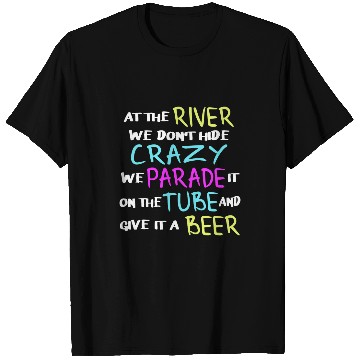 Discover Beer Fun Drinking River Rafting Hilarious River Rat Gift 24 T-Shirts