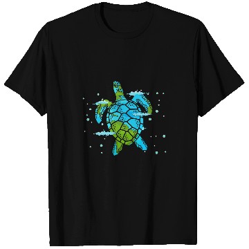 Discover Turtle Pet Earth Day Save Earth Sea Turtle Save the Planet T-Shirts