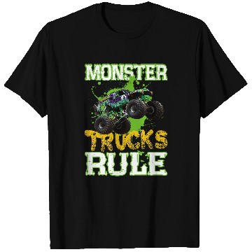 Discover Monster Trucks Rule T-Shirts