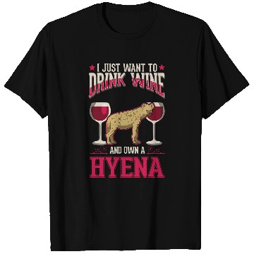 Discover Wines Fun Hyena Wines Aardwolfs Hyena T-Shirts