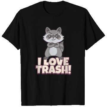 Discover Raccoon Pet I LOVE TRASH RACCOON TRASH PANDA T-Shirts