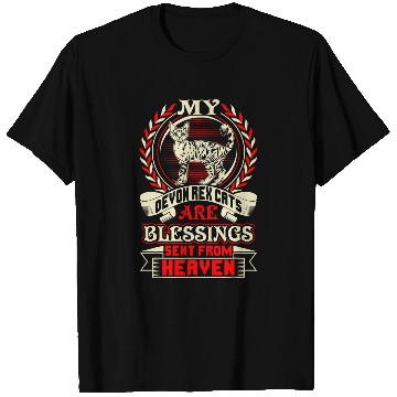 Discover Devon Rexs Cats Blessings Sent From Heaven Pets Love T-Shirts