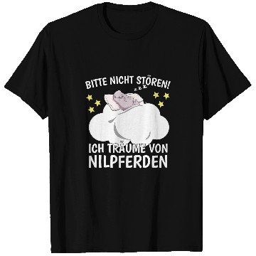 Discover Hippo Pet Please do not disturb sleeping sleeping top hippo T-Shirts