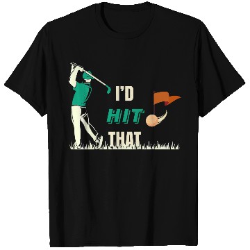 Discover Id Hit That Birdie Bogey Eagle Par Beer Golf ART ON BACK T-Shirts