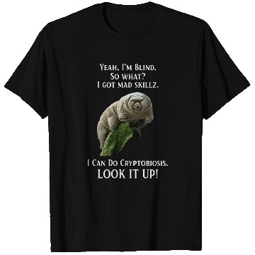 Discover Bear Pet Buffalo Tees Tardigrade Water Bear Science Biology T-Shirts