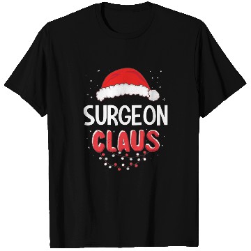 Discover Surgeon Santa Claus Christmas Matching Costume T-Shirts