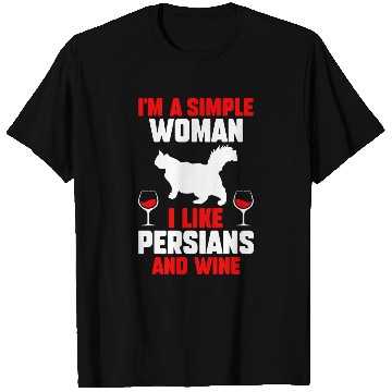 Discover Wines Fun Cat Persian T-Shirts