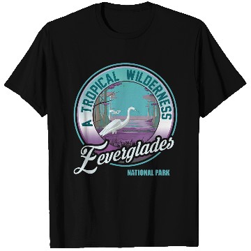 Discover Florida National Park Everglades Tropical Wilderness T-Shirts