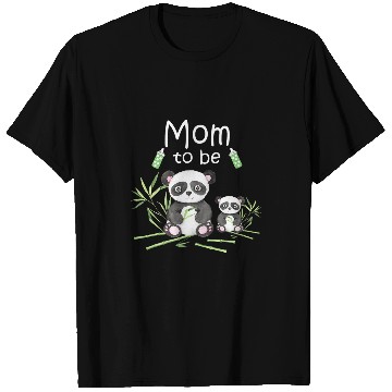 Discover Panda Pet mom to be panda bear cute baby shower T-Shirts