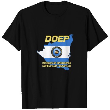 Discover Nicaraguan Special Police DOEP Nicaragua SWAT T-Shirts