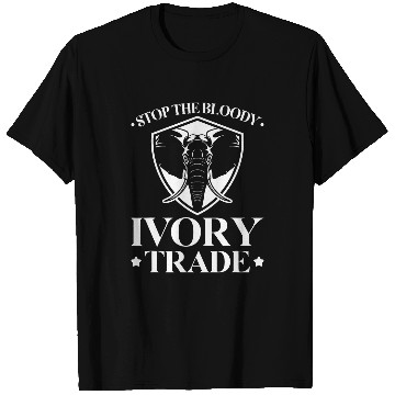 Discover Elephant Pet antis Hunting Stop Ivory Trade Elephant Animal Rights T-Shirts