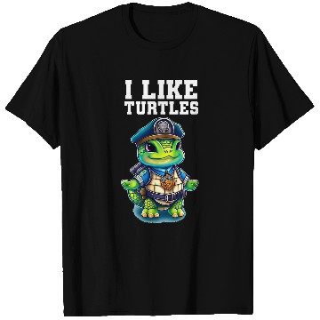 Discover I like turtles T-Shirts