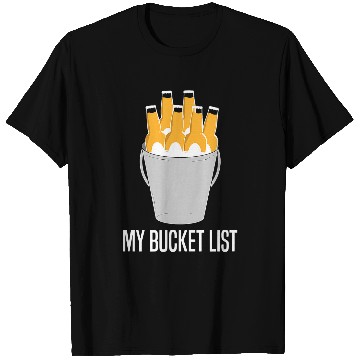 Discover Beer Fun Beer Bucket list T-Shirts