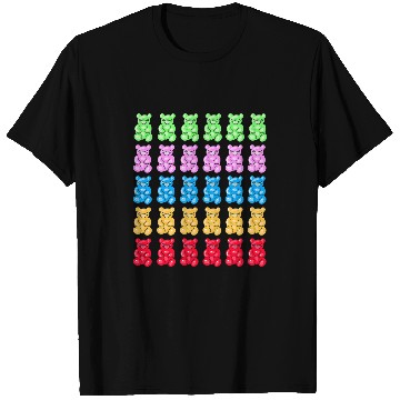 Discover Bear Pet Gummy Bear Mixed Gummies Sweet Candy T-Shirts